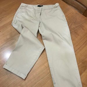 Tan Talbot's Ankle Length Signature Pants  Sz 10